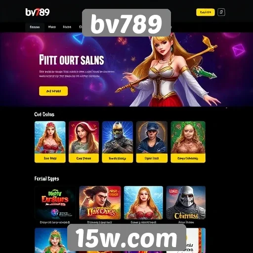 Explorando a interface do site bv789